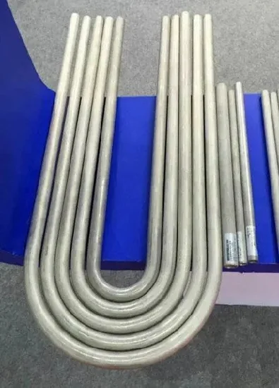 Acier inoxydable, alliage de nickel, tubes de courbure en U/tube de chaudière/tube d'échangeur de chaleur de tube en U