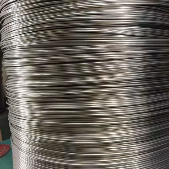 Tube enroulé en acier inoxydable dans l'échangeur de chaleur