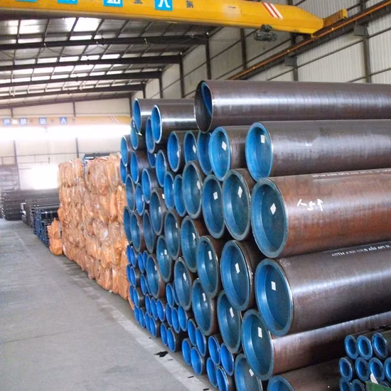 Tuyau API 5L ASTM A53/A106 gr.  B Tube sans soudure Tuyau en acier doux Tuyau en acier noir